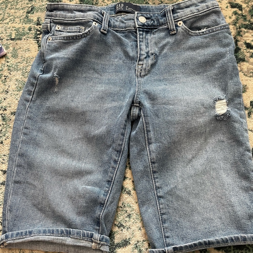 Gap denim bermuda shorts
